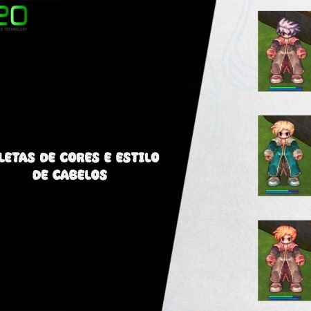 Palletas de Cores e estilo de cabelos